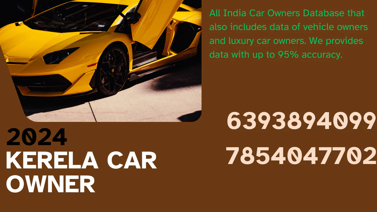 Kerala car owner database 2024